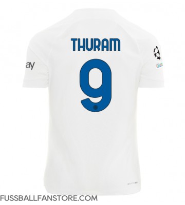 Inter Milan Marcus Thuram #9 Replik Auswärtstrikot 2023-24 Kurzarm